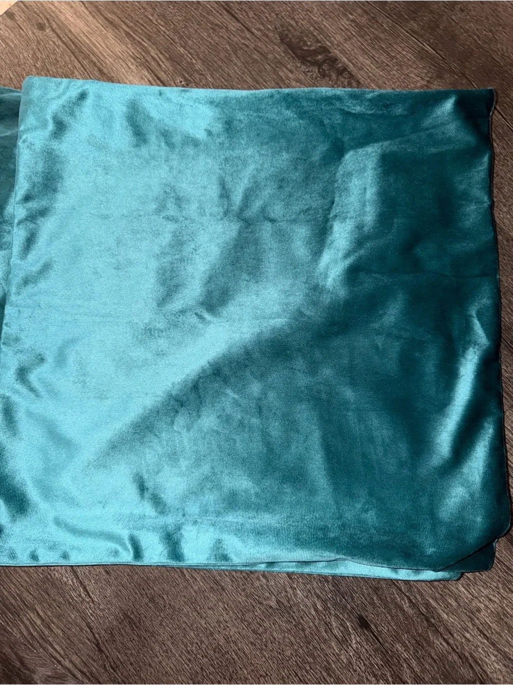 Plush Decorative Pillow Covers - Teal